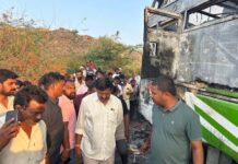आंध्र प्रदेश सड़क हादसे में 14 लोगों की मौत, 23 घायल